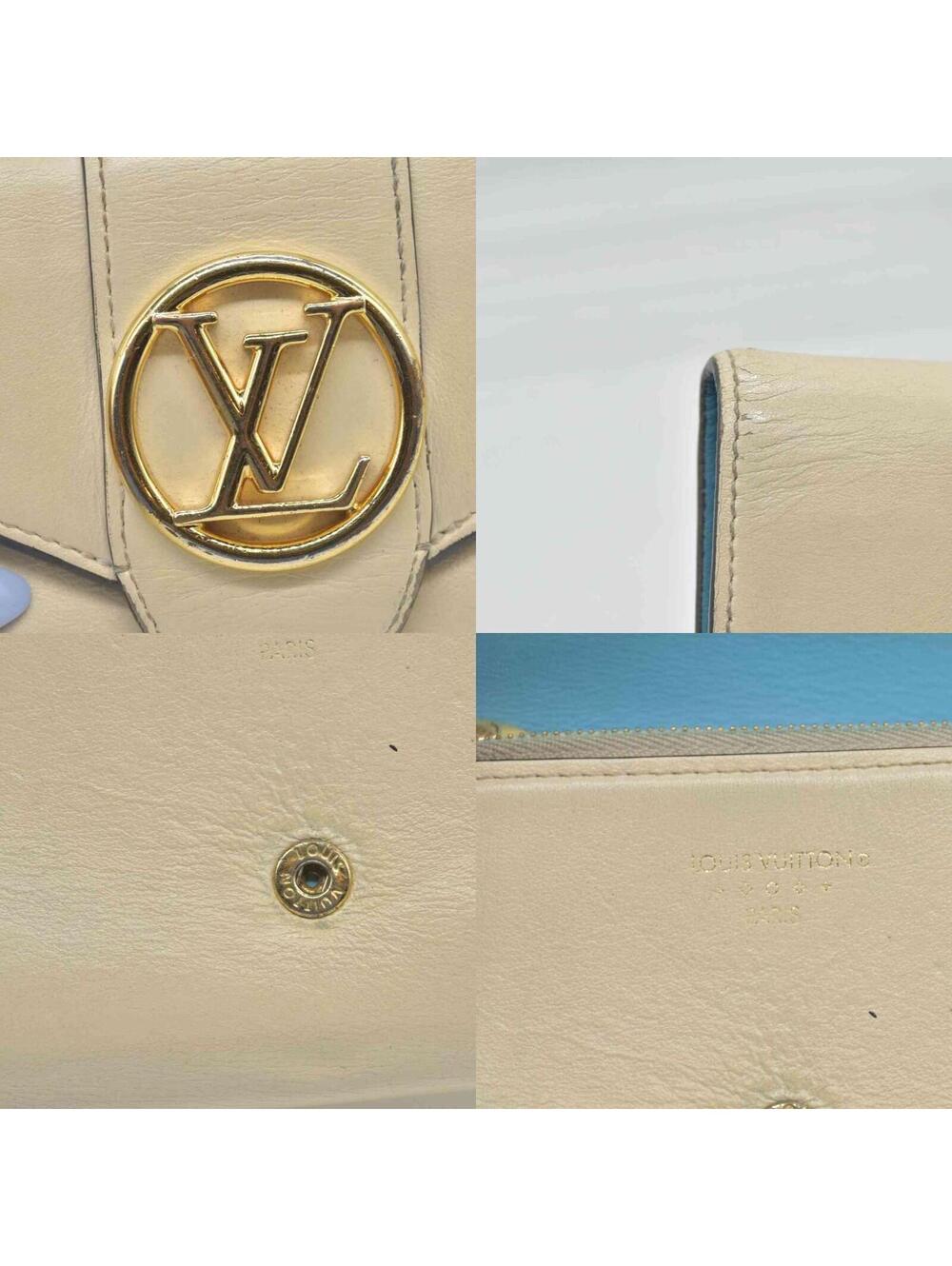LOUIS VUITTON Portefeuille Pont Neuf Trifold Compact FH3210 - Picture 4 of 15